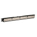 Патч-панель Panduit NetKey 19’’ 1U 24 порта UTP, cat. 5e, RJ45 (NK5EPPG24Y)