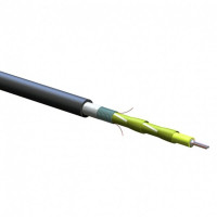 ВО кабель универс.,U-DQ(ZN)(SR)H  4G50 OM3 CT 3.0, гофр. броня, LSZH™/FRNC(Eca), Corning