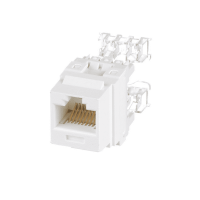 Модуль Panduit NetKey UTP, RJ45, cat. 6, тип KRONE, Keystone SL белый