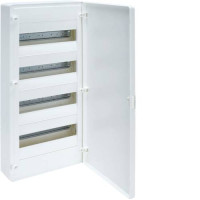 Щиток внешний с белой дверцей, 4х12 мод., GOLF, IP41, белый (Hager)