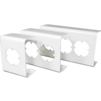 Рамка (суппорт) для короба KOPOS KOLIN EKE 100х60, двойная, цвет белый Рамка (суппорт) для короба KOPOS KOLIN EKE 100х60, двойная, цвет белый