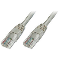 Патч-корд Pleolan UTP RJ45 (8P8C) cat. 5e, 0,5м, PVC (ПВХ), серый