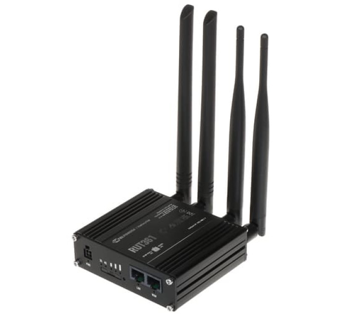 RUT361 Промисловий стільниковий маршрутизатор 4G LTE, Wi-Fi, Teltonika