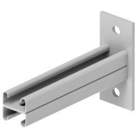 Консоль настінна подвійна 410мм, С-профіль 41х21 ARDIC ACKD-41-21-40