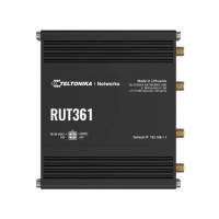 RUT361 Промисловий стільниковий маршрутизатор 4G LTE, Wi-Fi, Teltonika