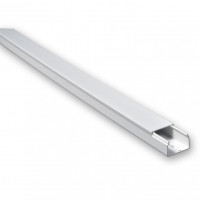 Кабель-канал (короб) MK Mini 40х16, настенный ПВХ, белый Кабель-канал (короб) MK Mini 40х16, настенный ПВХ, белый