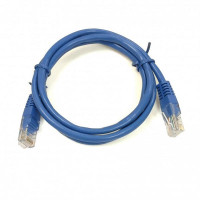 Патч-корд Kingda UTP RJ45 cat. 5e, 0,25м, PVC (ПВХ), синий Патч-корд Kingda UTP RJ45 cat. 5e, 0,25м, PVC (ПВХ), синий