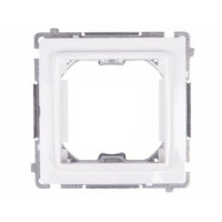 Адаптер Basic под модуль K45 з метал. суппортом, белый, KONTAKT-SIMON