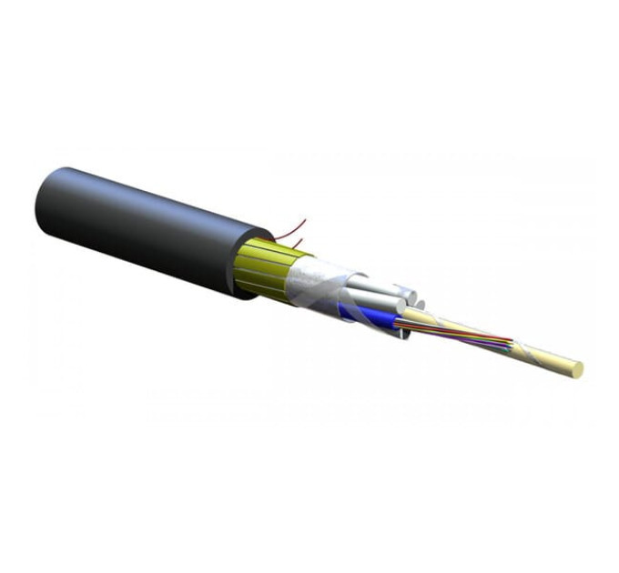 ВО кабель універс., U-BQ(ZN)BH 12E9 SMF-Ultra, політуб, диелектр., LSZH/FRNC (Eca), Gel-Free, Corning