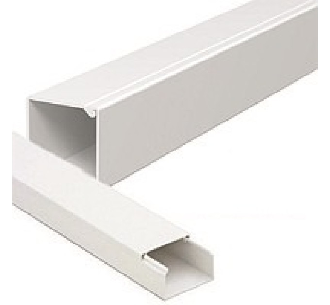 Кабель-канал (короб) 15X10, настенный ПВХ, белый, 220ТМ