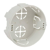 Коробка приладова, 1-кратна, в бетон, наборна; ПВХ; сіра; 73х30мм, KOPOS KOLIN Коробка приладова, 1-кратна, в бетон, наборна; ПВХ; сіра; 73х30мм, KOPOS KOLIN