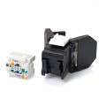 Модуль Corning E100 UTP, RJ45, cat. 6, toolless SL чорний