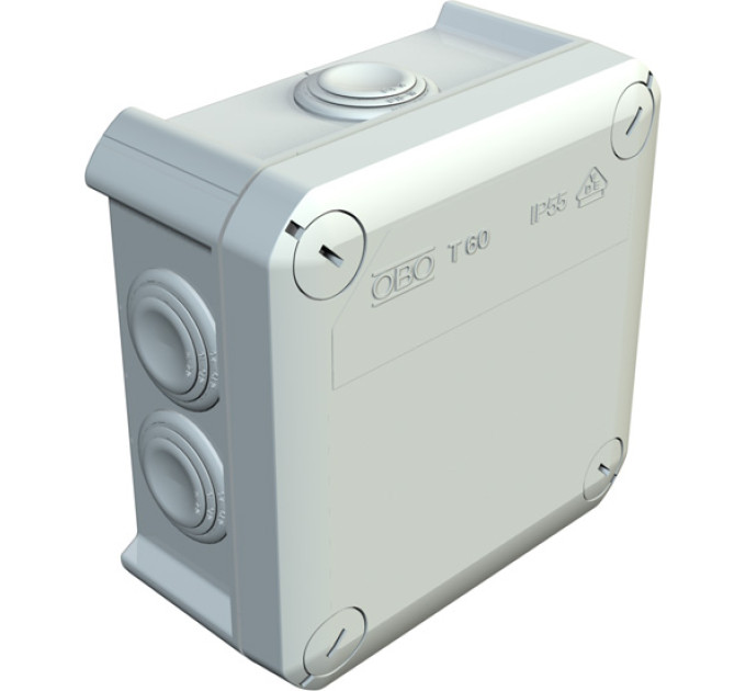 Розподільча коробка зовнішня, IP 66, 114х114х57мм, OBO Bettermann (2007061)