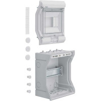 Щит розподільчий на 6 модулівй, з/у з прозорими дверцятами, IP65, VECTOR Hager Щит розподільчий на 6 модулівй, з/у з прозорими дверцятами, IP65, VECTOR Hager