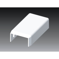 Заглушка для короба KOPOS KOLIN LH 20х10, цвет белый Заглушка для короба KOPOS KOLIN LH 20х10, цвет белый