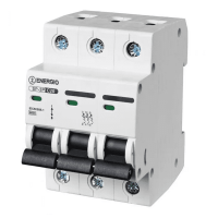 Модульний автоматичний вимикач ENERGIO SP 3P C 20А 6кА