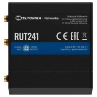 RUT241 Промисловий стільниковий маршрутизатор 4G LTE, Wi-Fi, eSIM Teltonika RUT241 Промисловий стільниковий маршрутизатор 4G LTE, Wi-Fi, eSIM Teltonika