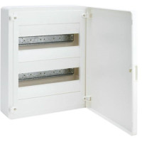 Щиток зовнішній з білими дверцятами, 2х12 мод., GOLF, IP41 (VS212PD) Щиток зовнішній з білими дверцятами, 2х12 мод., GOLF, IP41 (VS212PD)