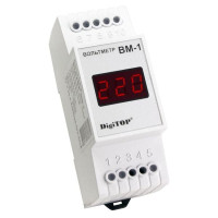 Вольтмет DigiTOP ВM-1 однофазный, на DIN рейку