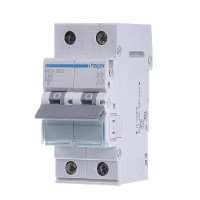 Автоматический выключатель Hager 2P 6kA C-63A 2M (MCN263) Автоматический выключатель Hager 2P 6kA C-63A 2M (MCN263)