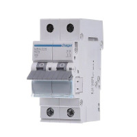 Автоматический выключатель Hager 2P 6kA B-25A 2M (MBN225) Автоматический выключатель Hager 2P 6kA B-25A 2M (MBN225)