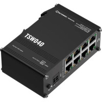 TSW040 8х100Mb Промисловий PoE+ комутатор на DIN-рейку Teltonika