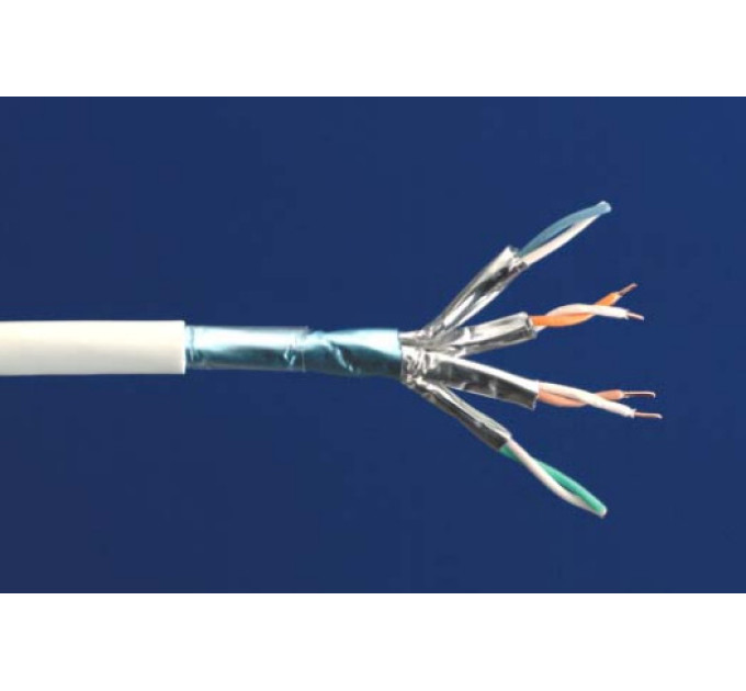 Кабель витая пара AMP NETCONNECT F/FTP cat. 7, 4Р/24AWG LSZH (кат. 500 м.)