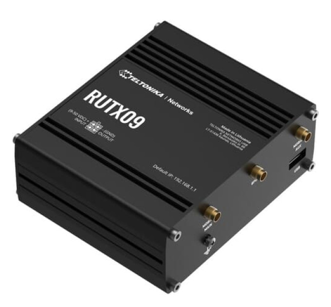 RUTX09 Промышленный сотовый маршрутизатор IoT c 4G LTE Teltonika