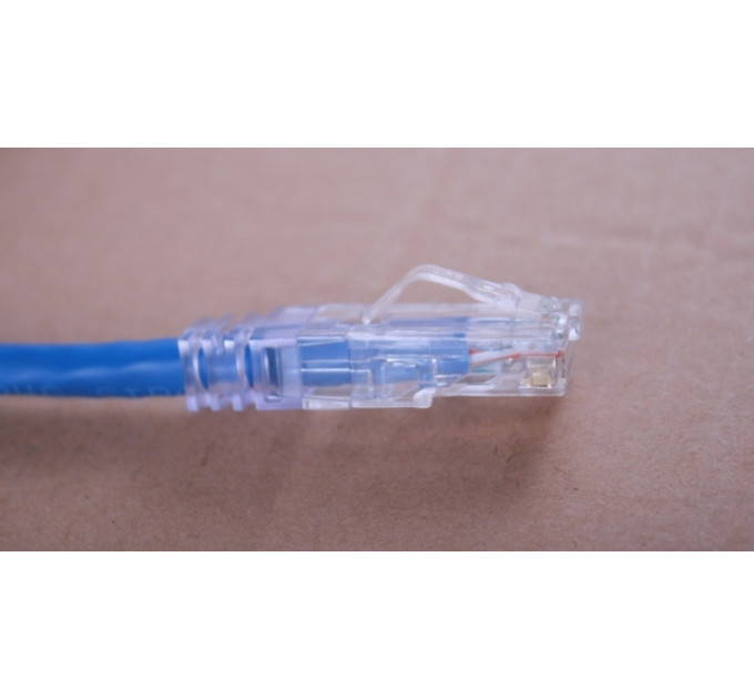 Патч-корд Panduit NetKey UTP RJ45 cat. 6, 2м, PVC (ПВХ), синий