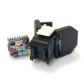 Модуль Corning E100 UTP, RJ45, cat. 5e, toolless SL черный