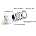 Кабельный ввод PG25 Ø16-21мм IP68 TT серый