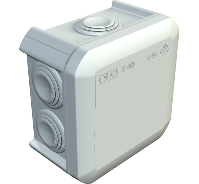 Розподільча коробка зовнішня, IP 55, 90х90х52мм, OBO Bettermann (2007045)