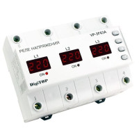 Реле напряжения DigiTOP VP-3F63A 63А трехфазное