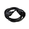 Шнур (кабель) живлення IEC 60320 C19/IEC 60320 C20, довжина 1,8 м. (R-16-Cord-C19-C20-1.8)