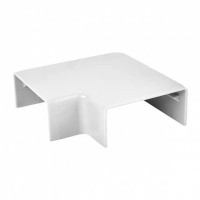 Угол плоский для короба KOPOS KOLIN LHD 50х20, цвет белый