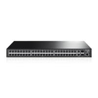 Коммутатор управляемый L2 TP-Link TL-SL3452 48х10/100Mb, 2х1Gb, 2хSFP, 19', металл