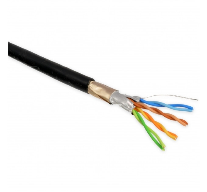 Кабель витая пара Corning F/UTP cat. 5e, PE (внешний), 4 пары  (катушка 1000м.)