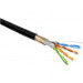 Кабель витая пара Corning F/UTP cat. 5e, PE (внешний), 4 пары  (катушка 1000м.)