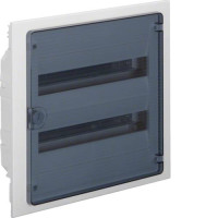 Щиток встраиваемый с дверцей, 2х18 мод., GOLF, IP41, белый (Hager)