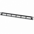 Патч-панель Panduit 19’’ 1U модульна 24 порта Mini-Com