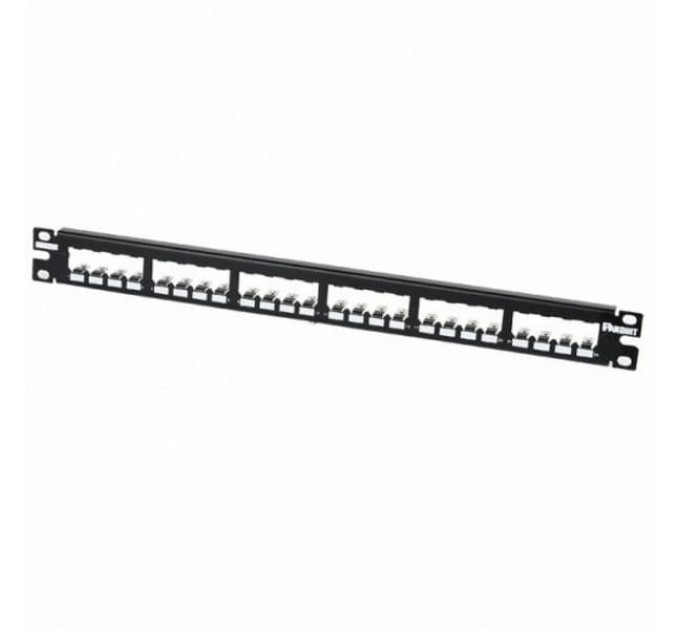 Патч-панель Panduit 19’’ 1U модульна 24 порта Mini-Com