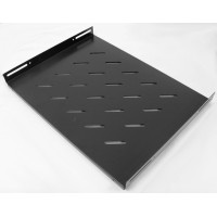 Полка перфорированная 19’’ 1U, глубина 350мм, цвет черный