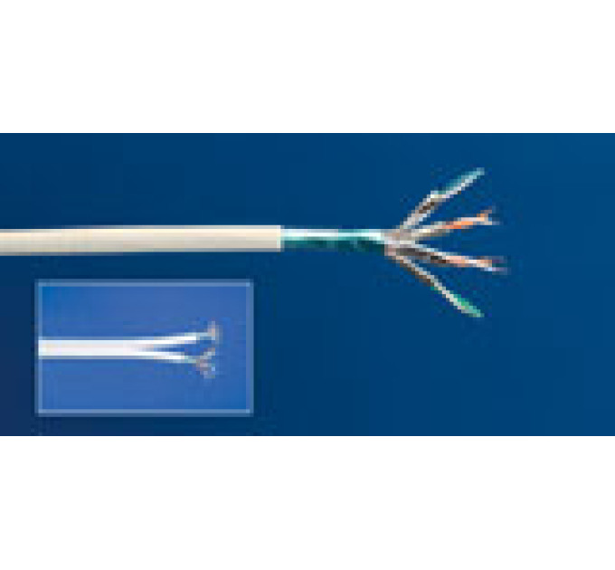 Кабель витая пара AMP NETCONNECT F/FTP cat. 7, 4Р/24AWG LSZH (кат. 500 м.)