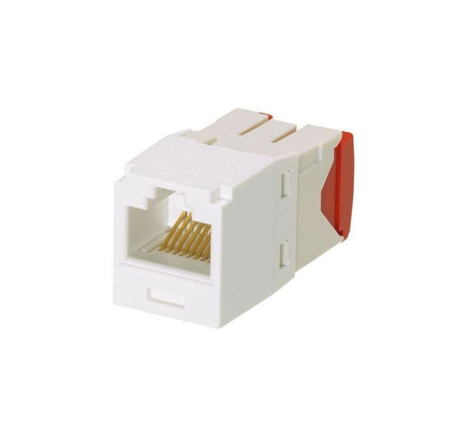 Модуль Panduit UTP, RJ45 cat. 5e, Mini-Com белый