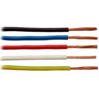 Провод установочный ПВ-3 1.5, желто-зеленый