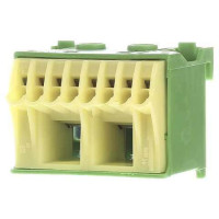 QuickConnect PE-клемма 2x16мм²+8x4мм² ширина 45мм, Hager