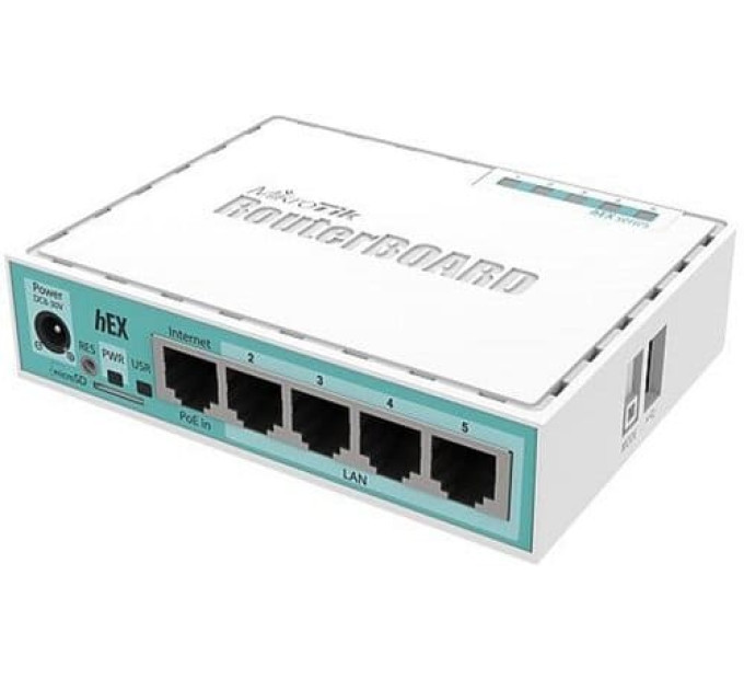 Маршрутизатор MikroTik hEX RB750Gr3