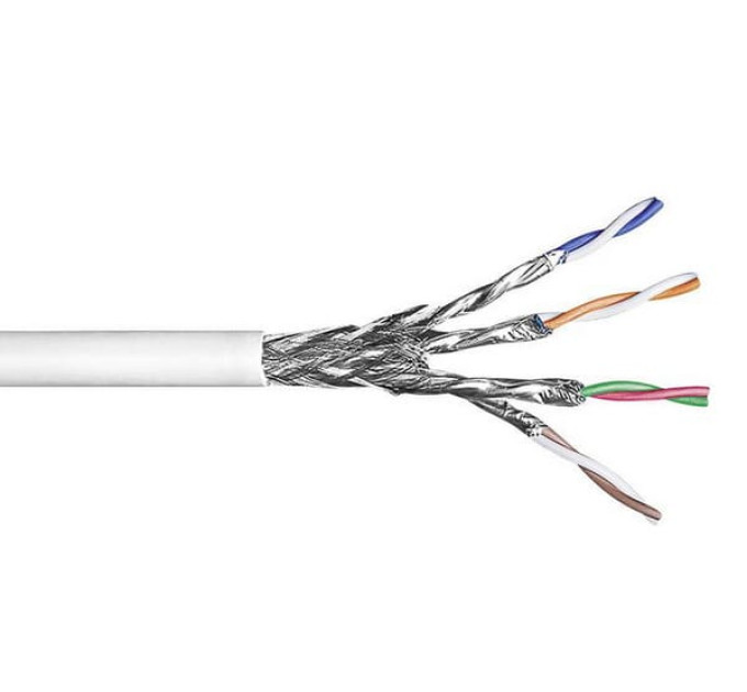 Кабель вита пара AMP NETCONNECT S/FTP cat. 7, 4Р/24AWG LSFRZH (кат. 500 м.)