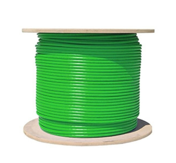 Кабель витая пара Corning S/FTP кат. 7 500/23 4P VOL-10SFL, LSOH, зеленый, 1000 м