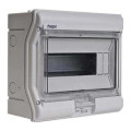 Щит розподільчий на 10 модулів, з/у з прозорими дверцятами, IP65, VECTOR Hager